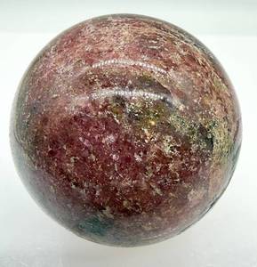 lot 148 image: Pink Natural Stone Sphere - Polished Gem Ball
