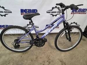 lot 11 image: Huffy Rock Creek Womens Mountain Bike - Purple, Front Suspension, 21-Speed