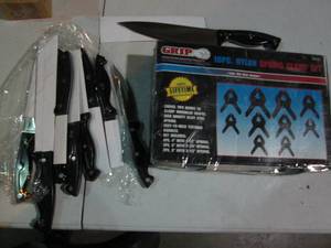 lot 84 image: 10pc Grip nylon spring clamp set pl...