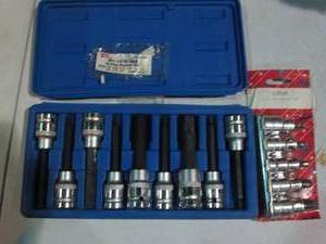 lot 19 image: 9pc 12in drive Hex Sockets plus 5p...