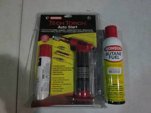 lot 46 image: Ronson Tech Torch Auto Start with 3...