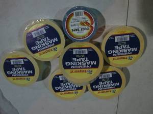 lot 52 image: 6-Rolls Tape-It Premium Masking Tap...