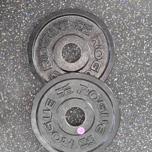 Rogue Black Steel 10lb. Plate Set