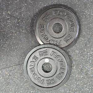 Rogue Black Steel 10lb. Plate Set