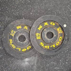 Golds Gym Steel 25lb. Plate Set