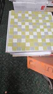 Daltile Glass Mosaic Kiwi Green