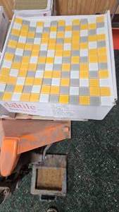Daltile Glass Mosaic Marigold Orange