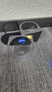 Wall Mounted Black Metal Bottle Holders