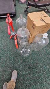 Glass Carboys and Cork Press