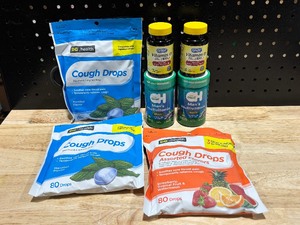 Cough Drops, Vitamins