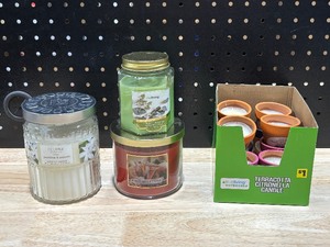Scented and Citronella Candles