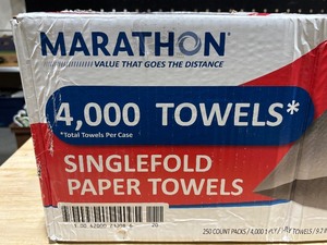 Marathon Singlefold Paper Towels