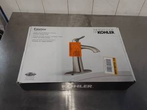 New Kohler Easmor brushed stainless faucet