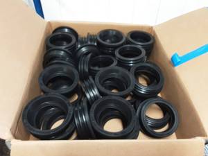 Large lot of new toilet seals