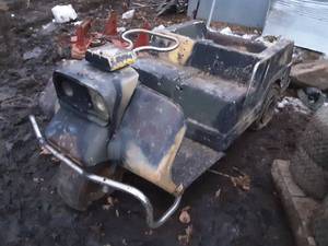 Harley Davidson 3 wheel gas powered golf cart
