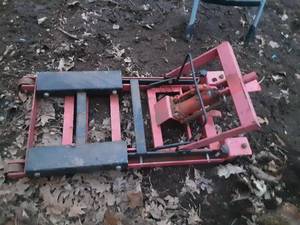 Red motorcycleatv jack