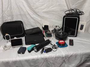 Assortment of electronics