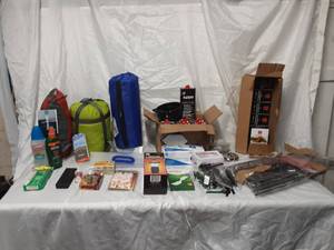 Huge lot of outdoor survival supplies