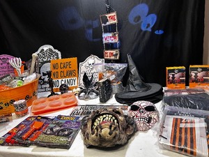 Huge lot of assorted Halloween decor