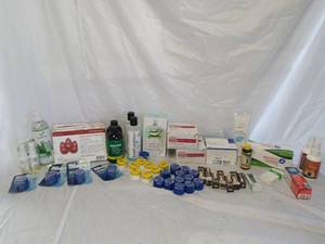 Assortment of medical supplies