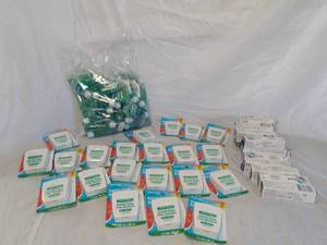 Floss, mouthwash, tooth paste