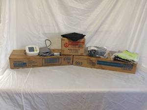 2 large boxes of alcohol prep wipes & more