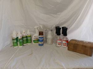 Cleaner & disinfectant sprays