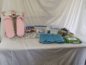 Exercise machine, cold packs and more
