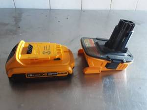 2 Dewalt batteries
