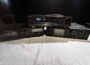 Vintage technics stereo components