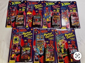 X-Men pocket comics play sets in original packaging