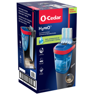 lot 116 image: O-Cedar H2prO Flat Mop System Separation Of Clean & Dirty Water
