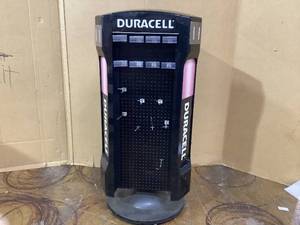 lot 15 image: Duracell Branded Rotating Retail Battery Display 58x28