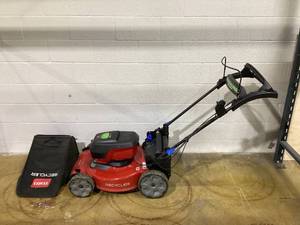 lot 13 image: Toro Recycler Brushless 21466 22-Inch 60V Self-Propelled Lawn Mower With Personal Pace (Used, No Charger Or Battery)