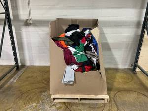lot 61 image: PALLET OF Mens Clothing (Womens & Kids Clothes May Be Mixed In)