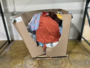 lot 62 image: PALLET OF Womens Clothing (Mens & Kids Clothes May Be Mixed In)
