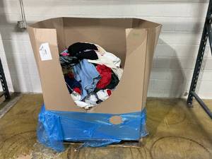 lot 67 image: PALLET OF Womens Clothing (Mens & Kids Clothes May Be Mixed In)