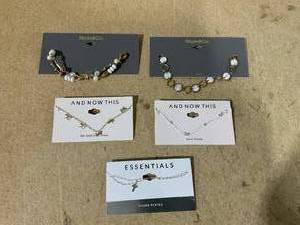 LOT OF 5 Ankle Bracelets