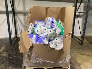 PALLET OF Opened Toilet Paper