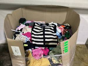 PALLET OF Kids Clothing (Womens & Mens Clothes May Be Mixed In)
