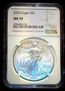 2023 NGC MS70 SILVER EAGLE