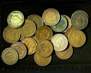 26 Common Date Indian Head Pennies