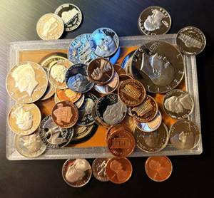$8.64 FV Mix Clad Proof Coins from Sets