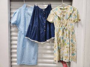 lot 133 image: Cadette Girl Scout Dresses Vintage Collection - 6-Piece Set