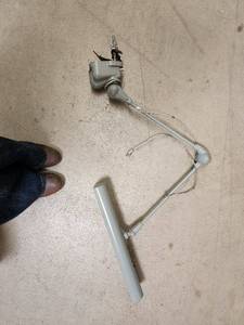 lot 146 image: Gooseneck Desk Lamp & Vintage Lantern