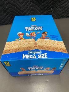 lot 59 image: Kelloggs Rice Krispies Treats Original Mega Size - 12 Bars