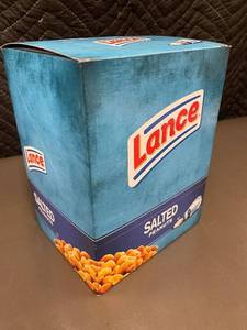 lot 146 image: Lance Salted Peanuts 12-Count Box