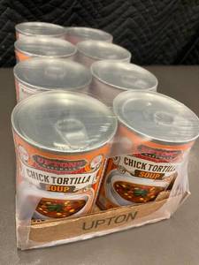 lot 303 image: Uptons Naturals Chick Tortilla Soup - Plant Based, 14.5 oz Cans, 8-Pack