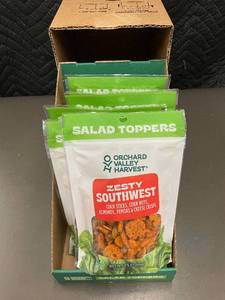lot 348 image: Orchard Valley Harvest Zesty Southwest Salad Toppers, 6 Bags, 3.5 oz Each