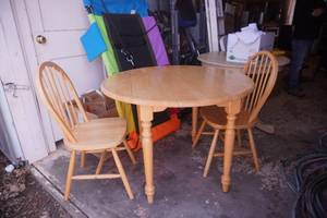 Dining Room Table & 2 Chairs